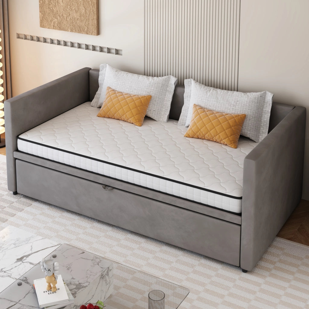 Materasso a molle insacchettate ergonomico bianco 90x200 cm