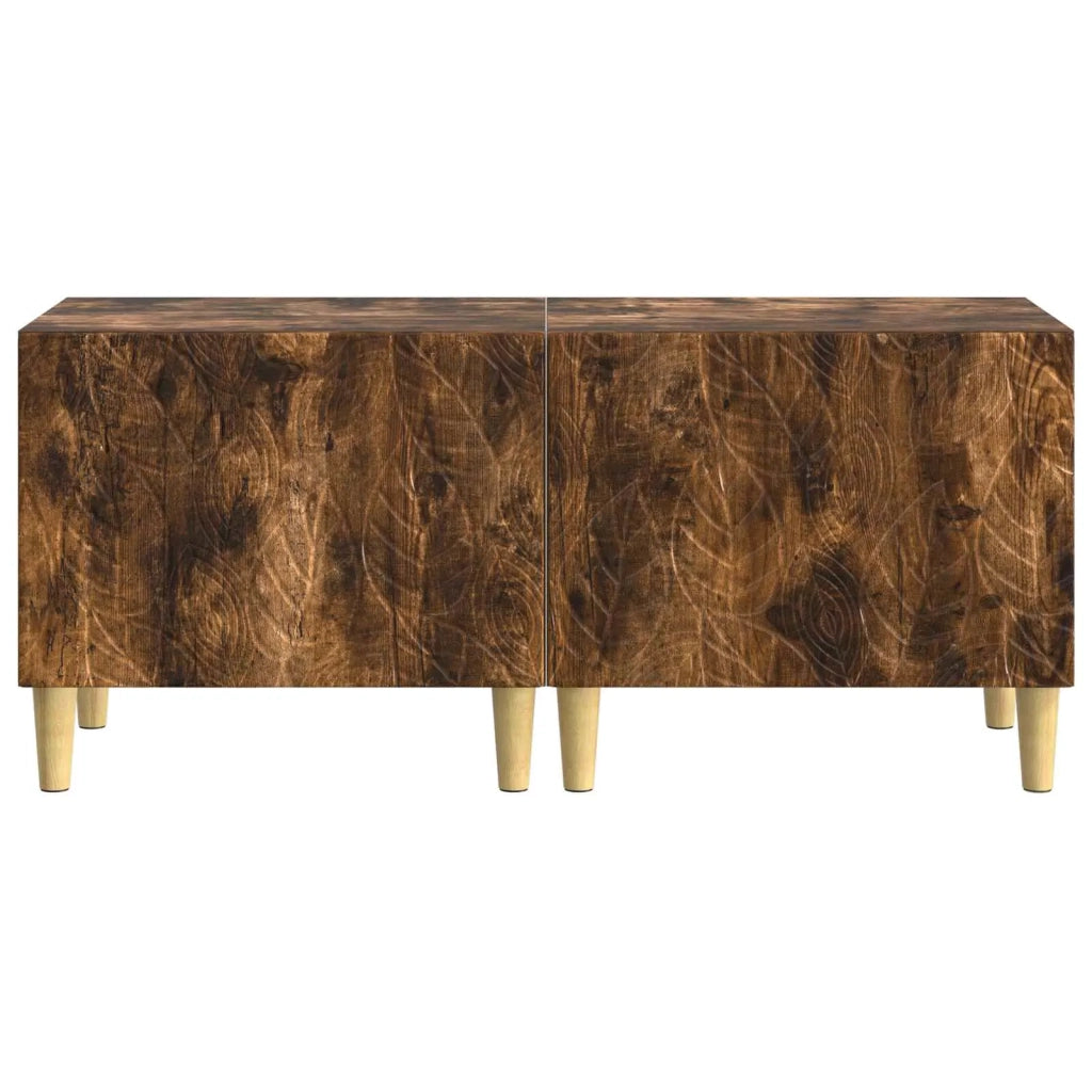 Mobile TV Rovere Fumo Legno ingegnerizzato 897120