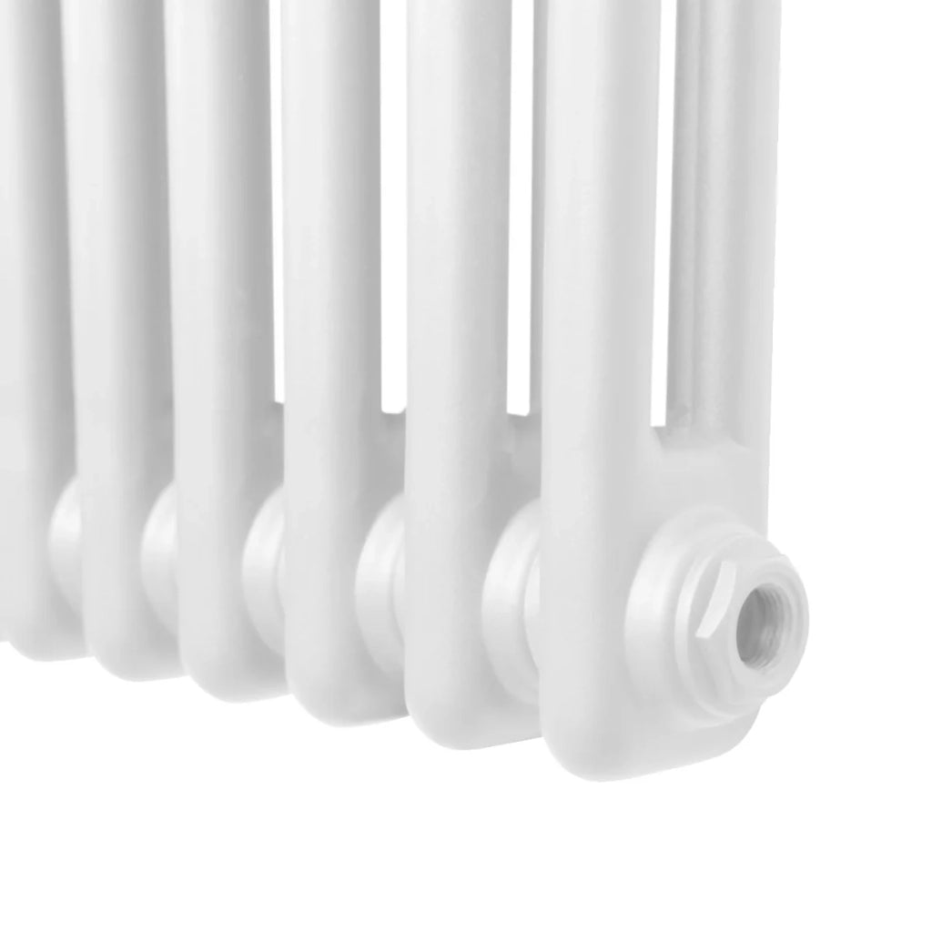 Termosifone Radiatore a 2 colonne per riscaldamento centralizzato Bianco 60 x 119cm