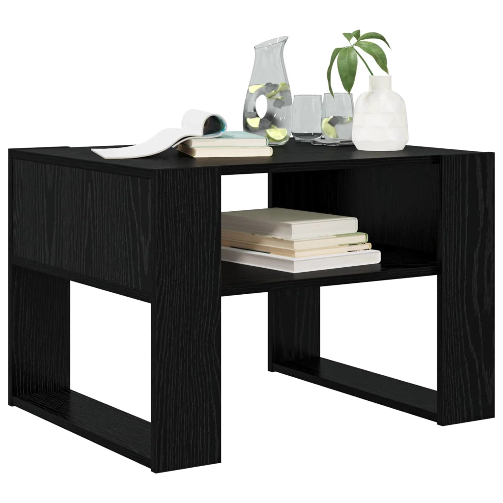 Tavolino da salotto Rovere Nero 66 x 53 x 45 cm