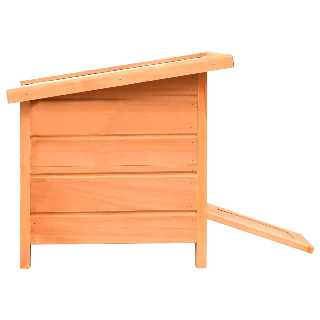 Cuccia per Gatti in Legno di Pino e Abete 50x46x43,5 cm 170640
