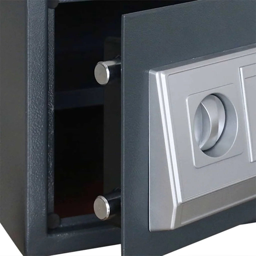 Cassetta di sicurezza digitale Grigio scuro 35 x 25 x 25 cm 42011307
