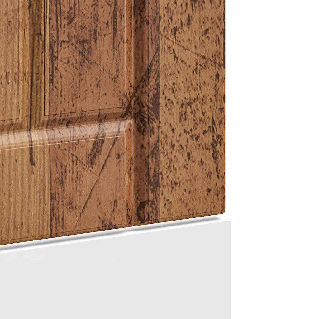 vidaXL Pannello Lavastoviglie Lucca Legno Antico in Legno Multistrato