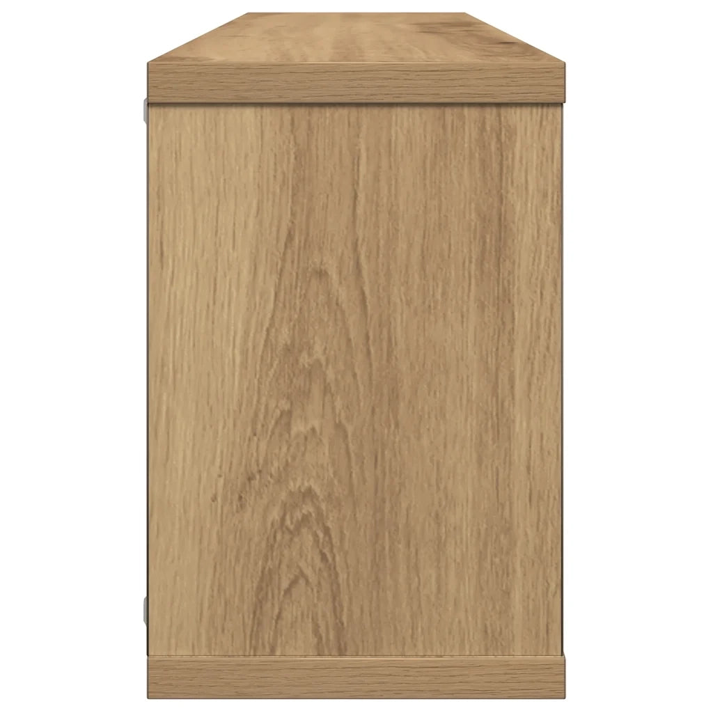 Mensole Parete a Cubo 6 pz Artigianale 30x15x30 cm Truciolato 856591