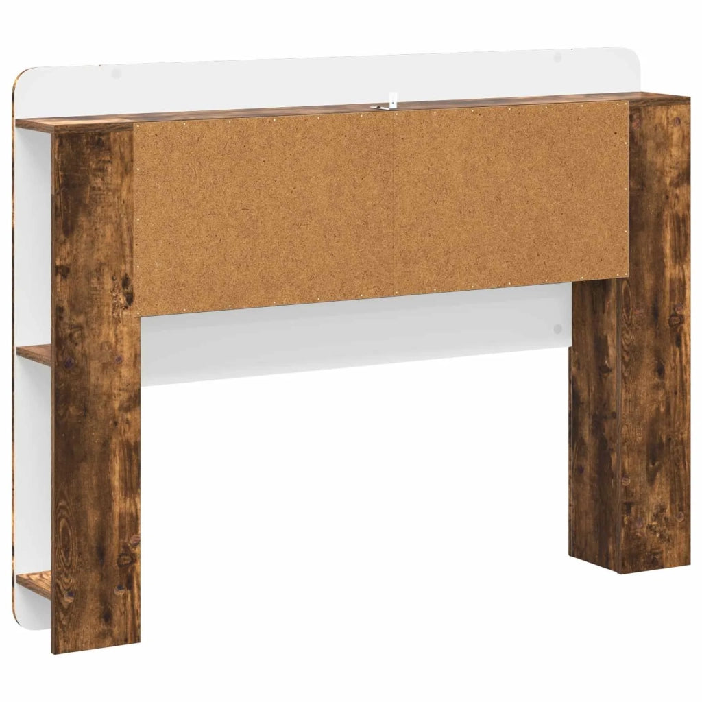 Testata del letto Rovere Fumo Legno ingegnerizzato
