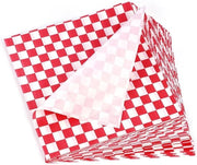 100 pezzi di carta per sandwich resistenti al grasso in disegno a strisce per imballaggio alimentare - ideale per hamburger, snack, patat e pane