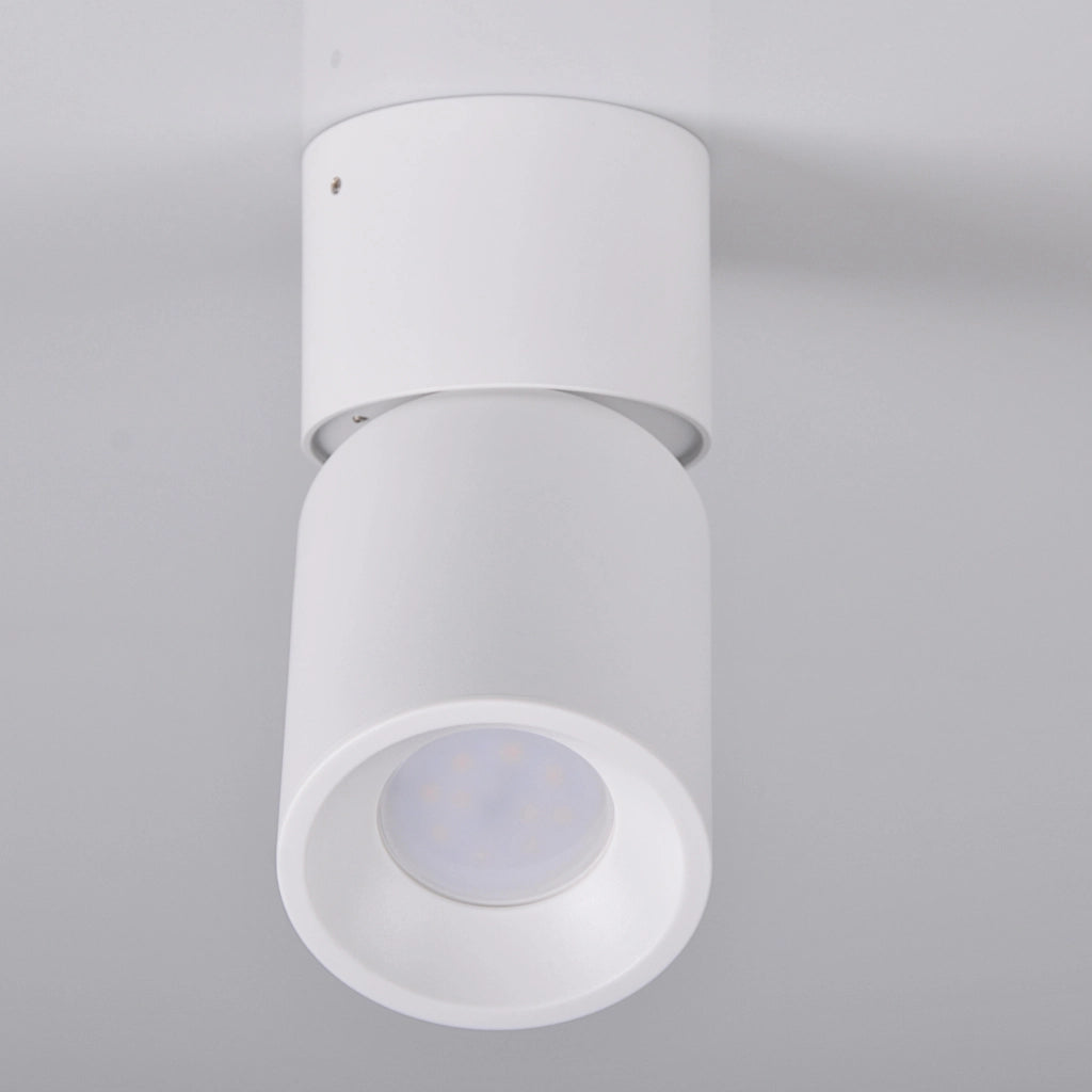 Spot plafone orientabile GU10 bianco Polux Nixa 314239