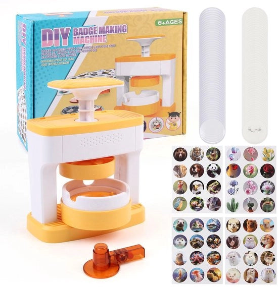 Macchina per fare nodi, nodi da 55 mm, crea i tuoi nodi, macchina per fare nodi con 48 accessori e taglierino circolare, macchina per fare nodi per regali fai-da-te per bambini