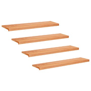 Tappeti per scale 4 pz 110 x 30 x 2 cm Vernice 3446218