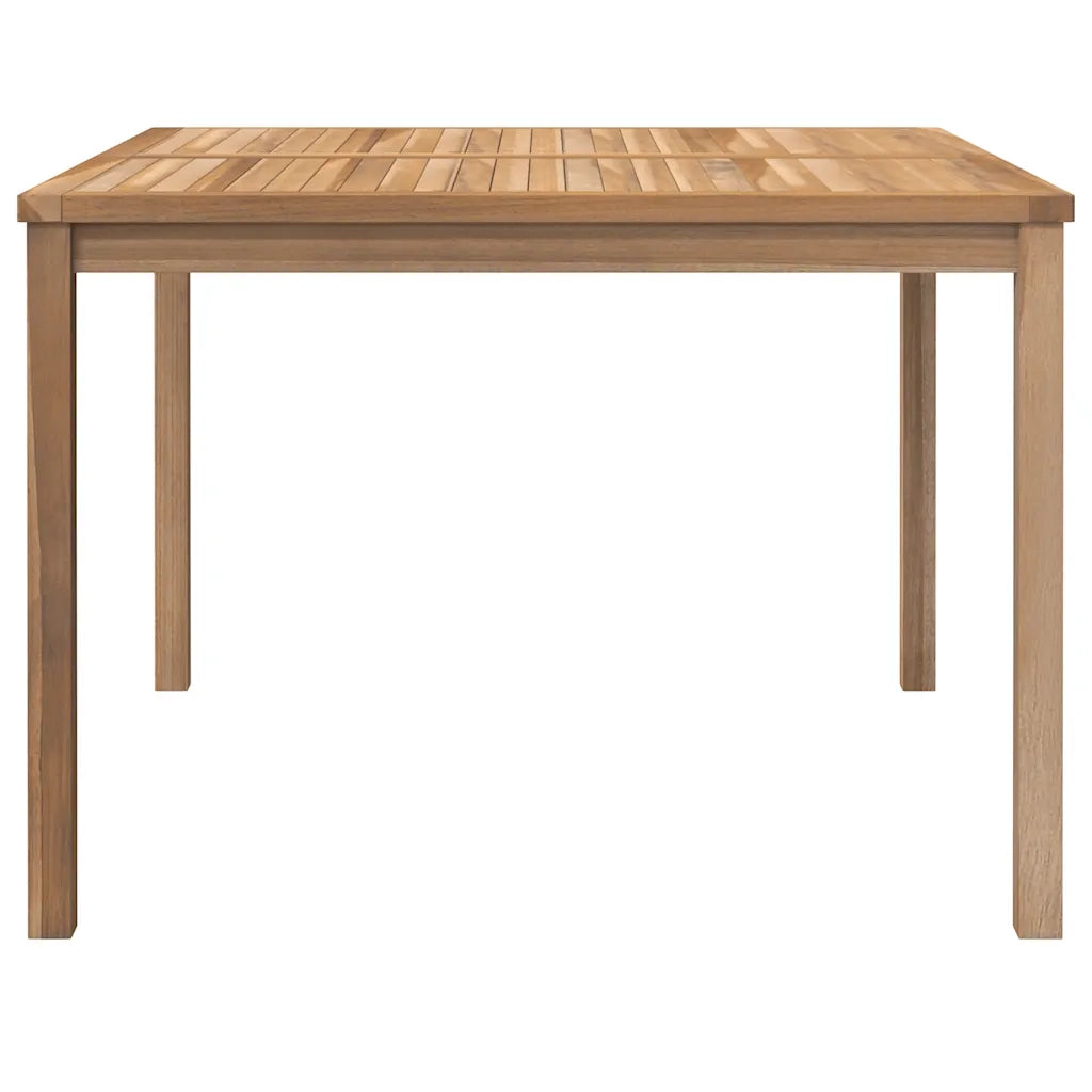Tavolo da Pranzo per Giardino 110x110x77 cm in Massello di Teak cod mxl 78098