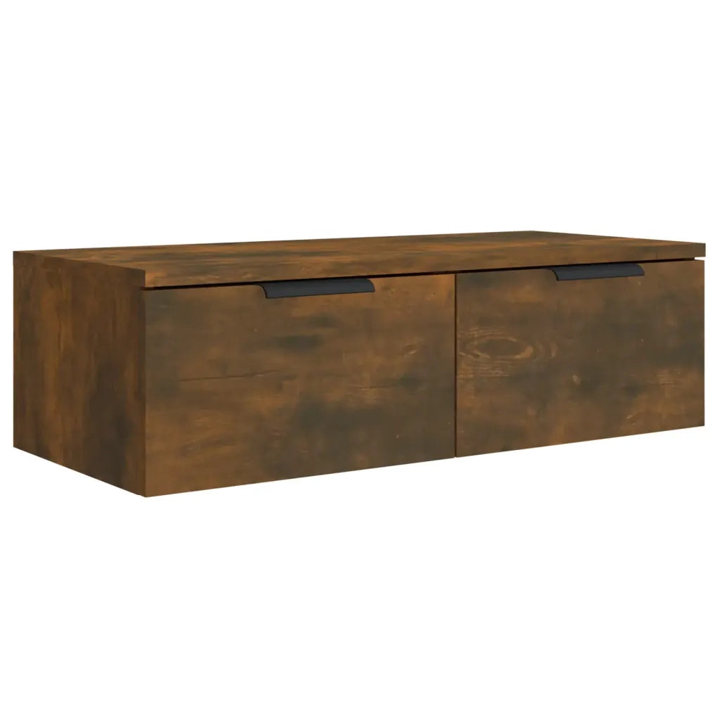 Armadietto a Muro Rovere Fumo 68x30x20 cm in Legno Multistrato cod mxl 32930