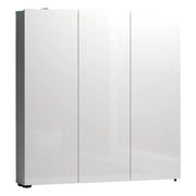 Armadio multiuso grande Onice, Mobile multifunzionale, Mobiletto scarpiera, Guardaroba porta scarpe, Made in Italy, 110x19h115 cm, Bianco lucido