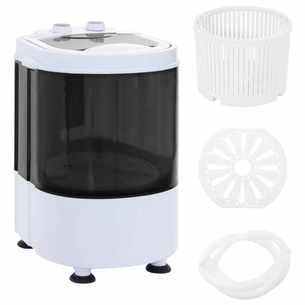 Mini lavatrice con vasca singola 2,6 kg Nero e Bianco 42039108