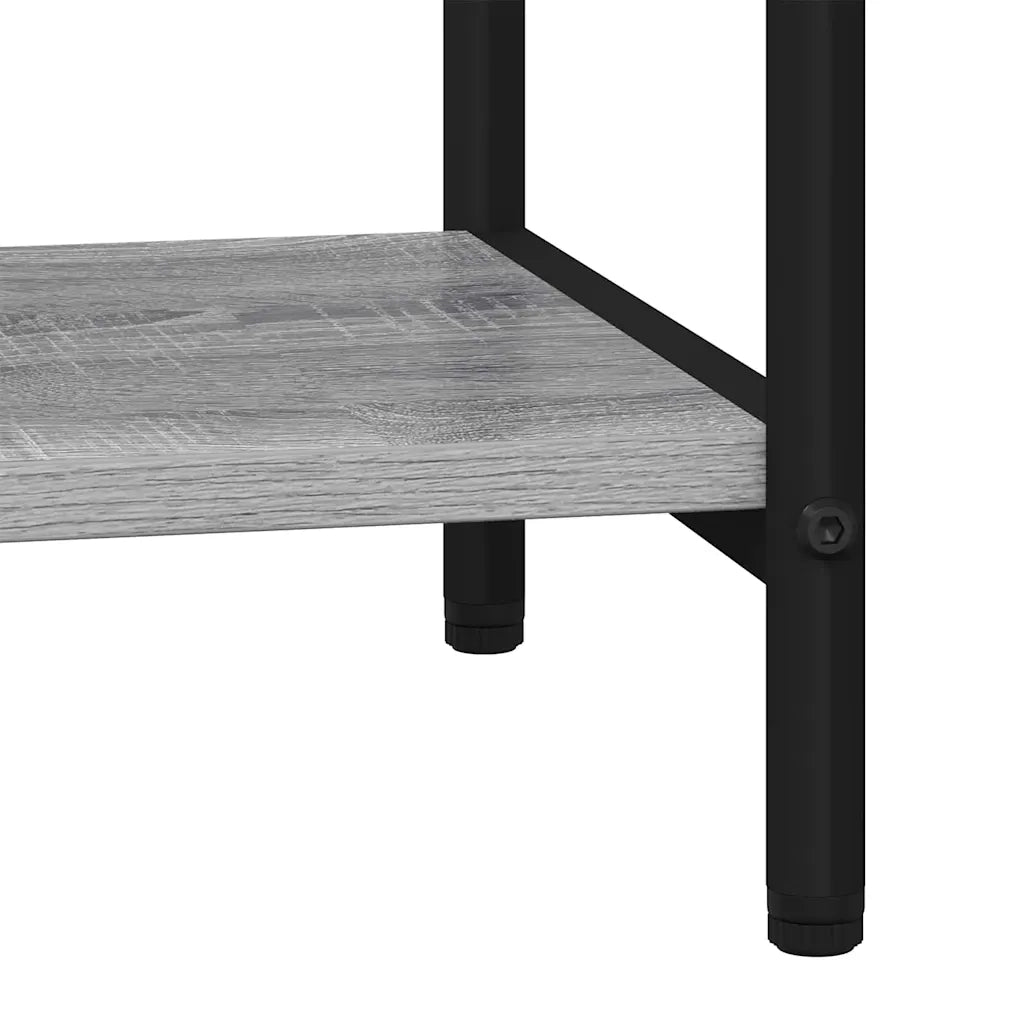 Libreria-Scaffale per Libri-Mobile di Stoccaggio Grigio Sonoma 80 x 30 x 109 cm Legno multistrato 614051