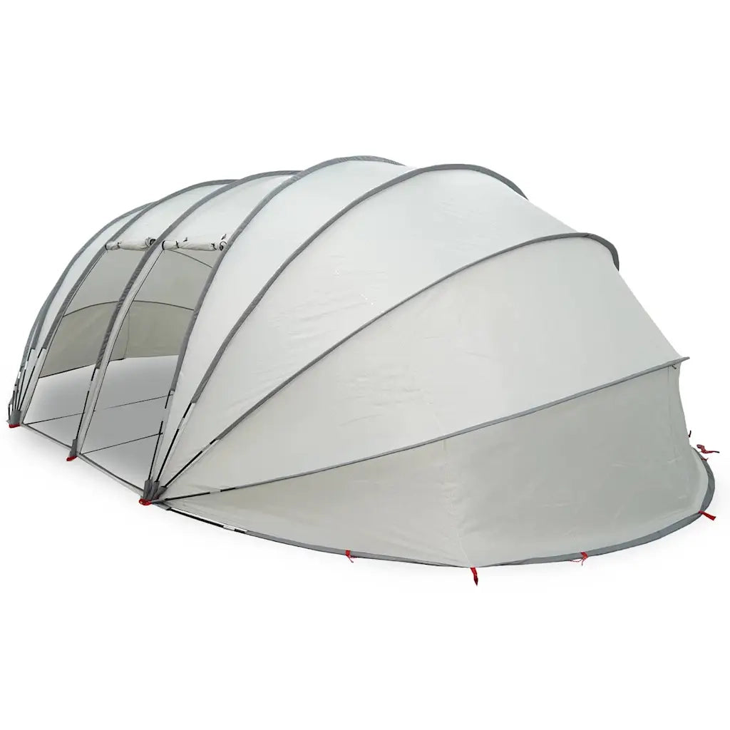 Tenda da piscina a cupola Grigio 538 x 440 x 204 cm 42001138
