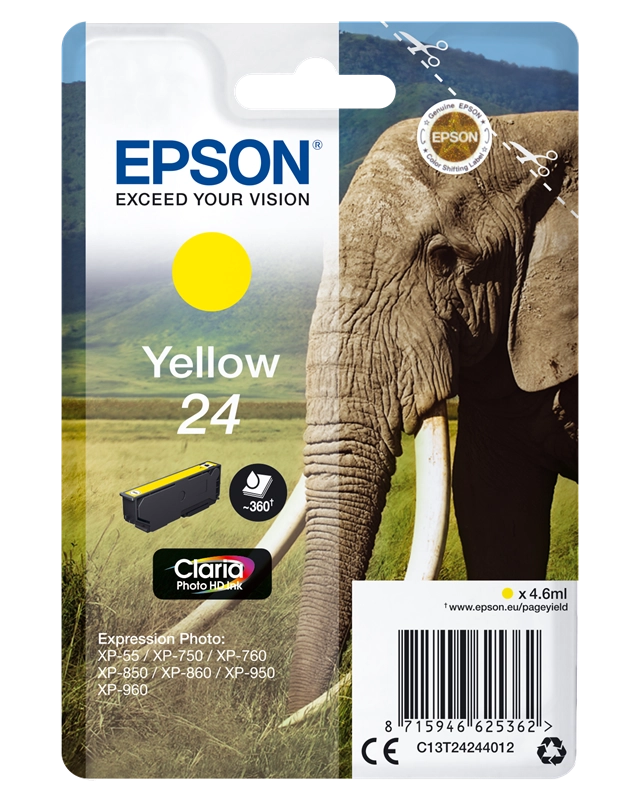 Epson Elephant Cartuccia Giallo