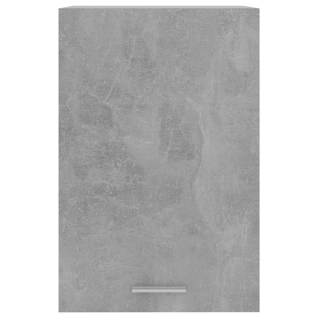 Mobile contenitore da cucina a parete dal design moderno 39,5 x 31 x 60 cm legno composito grigio cemento 02_0047674