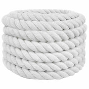 Corda Bianco 3 x 3 x 1000 cm Cotone 42011878