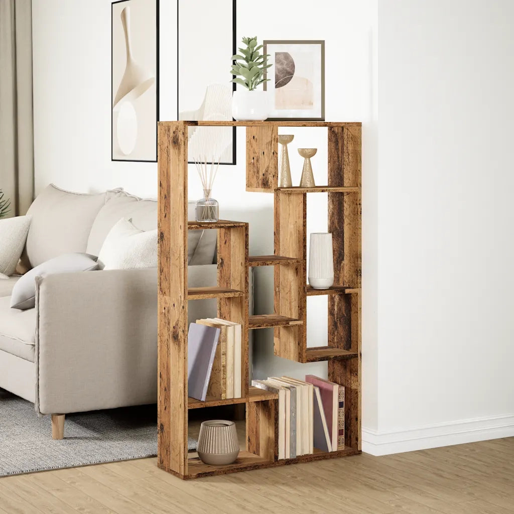 Libreria Legno Antico 72x20x120,5 cm in Truciolato 858163
