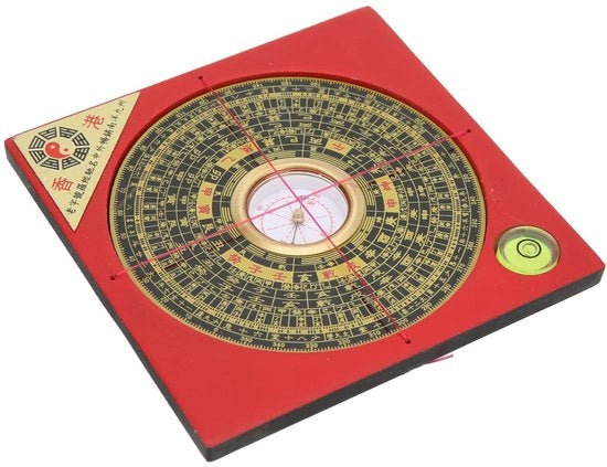 Feng Shui Luo Pan - Compasso in Metallo Sostenibile - Compasso a Mano con Otto Diagrammi - Ricerca Energetica - Compasso Portatile - Adatto come Regalo