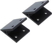 Alimetale profilo supporto angolare a cardano per serie 3060 - Nero - Connettori - 2 pezzi