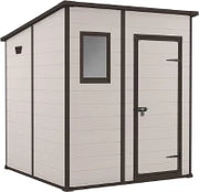 Casetta da Giardino Manor 6x6 Pent, Beige, 183,5 X 185 X 200 h