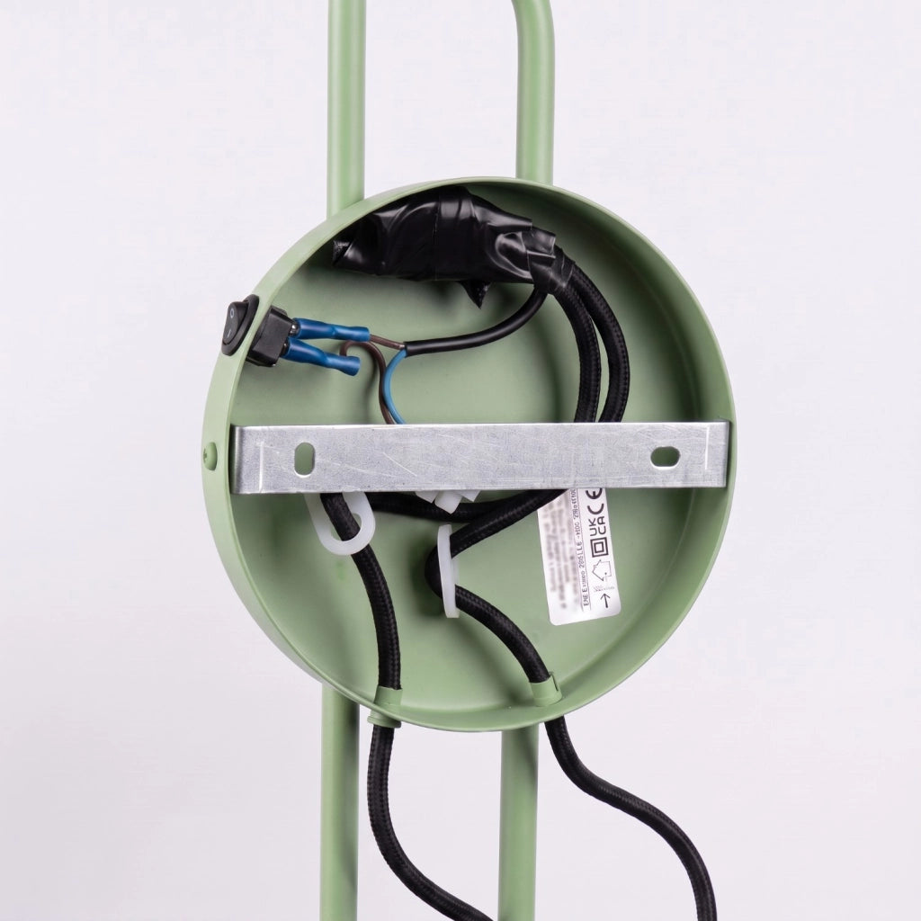 Applique NOX 2 salvia con interruttore