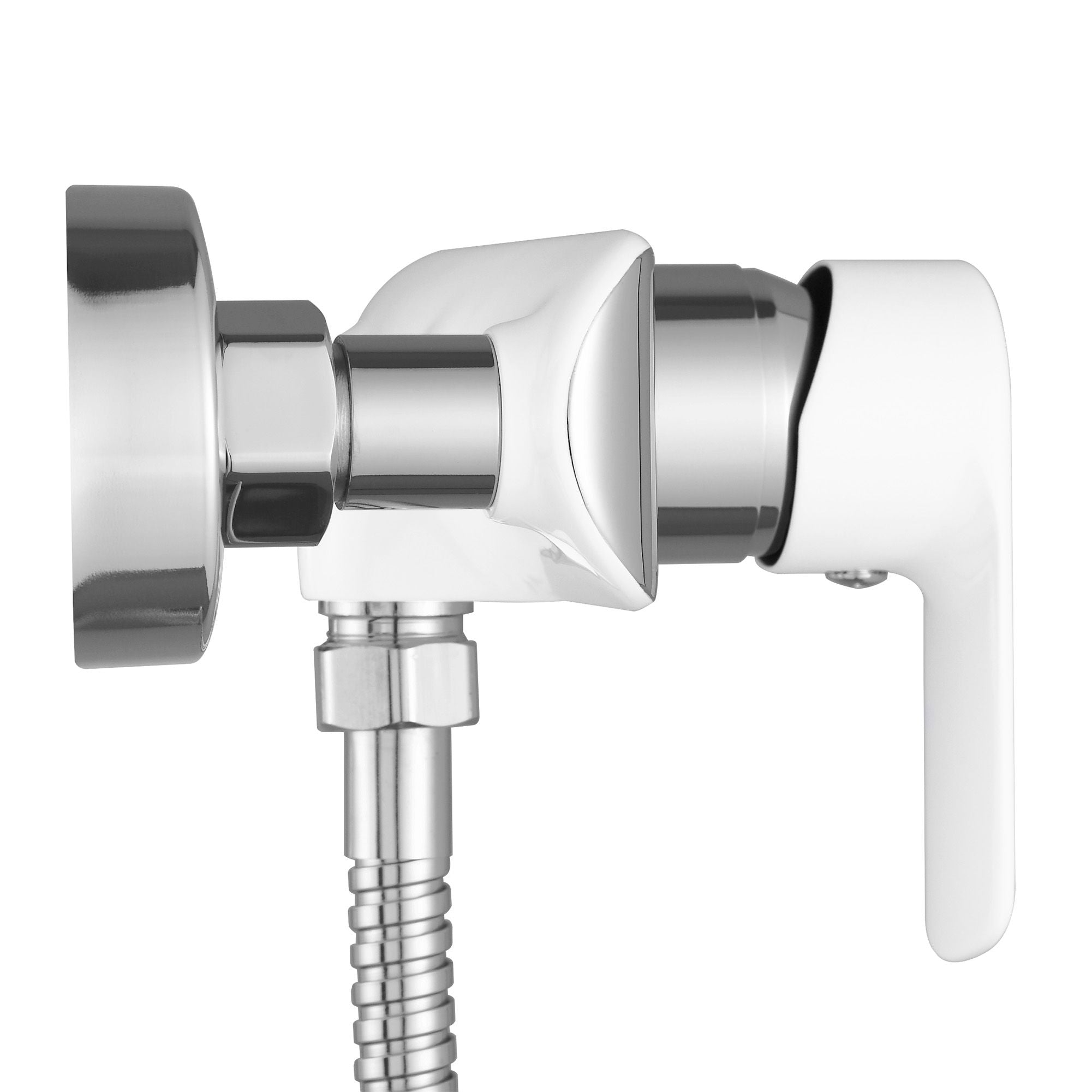 Rubinetto Doccia Rea Bloom Bianco Cromo