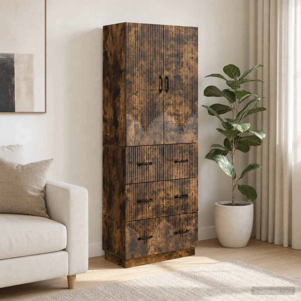 Set di armadi 2 pz 66 x 34,5 x 87 cm Legno ingegnerizzato 3416804