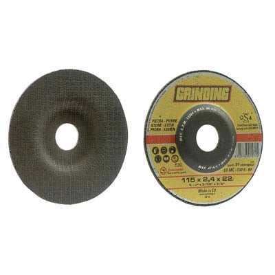 DISCO ABRASIVO TAGLIO MARMO DEPRESSO GRINDING - MM 115X22,2 H.MM 2,4- 50 pezzi
