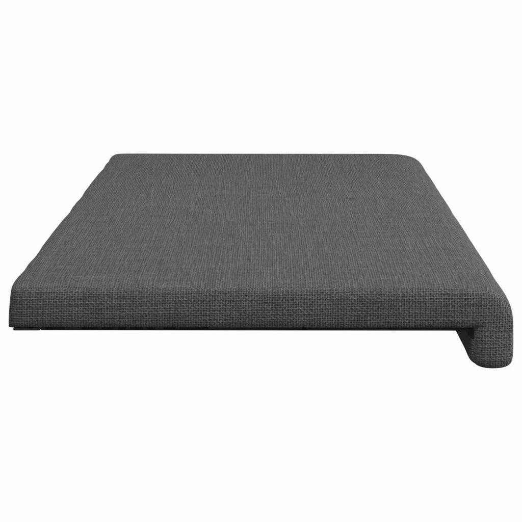 Cuscino per panchina Tessuto Grigio Scuro Profondità 35 cm 42043317