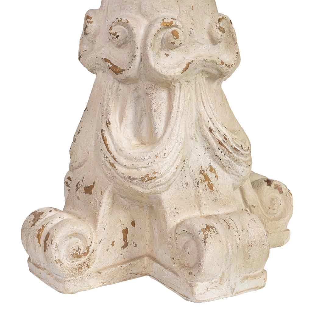 Tavolino da caffè in legno e magnesio marrone e bianco 180x95x78h cm