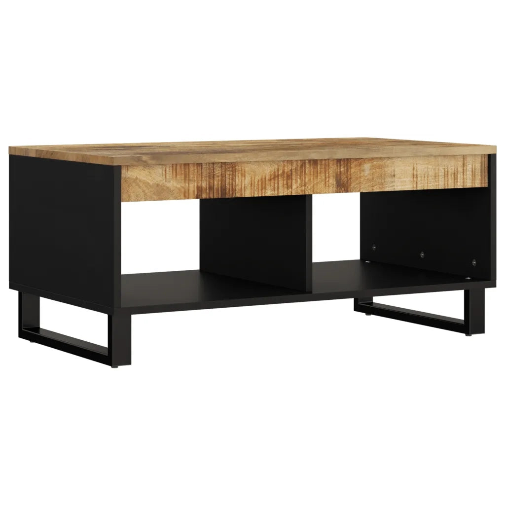 Tavolino da Salotto 90x50x40 cm in Legno Massello di Mangocod mxl 127464