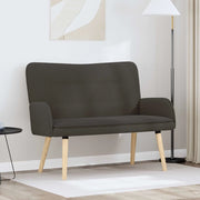 Divano a 2 Posti Grigio Scuro 115 x 61 x 87 cm Bouclé 42028926