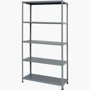 SCAFFALE COMPONIBILE IN KIT 'PESANTE' 120x40 cm - angolari esterni 2 mt - PRO. METAL