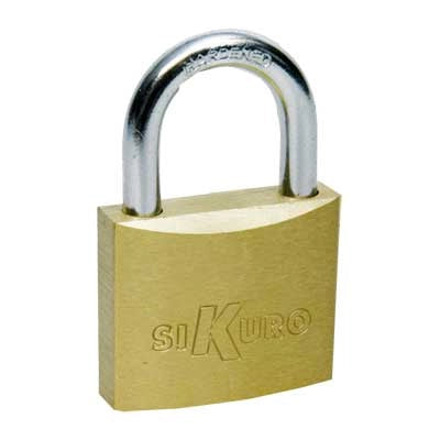 LUCCHETTO AD ARCO STANDARD CON CHIAVE KA SIKURO 40 mm - SIKURO