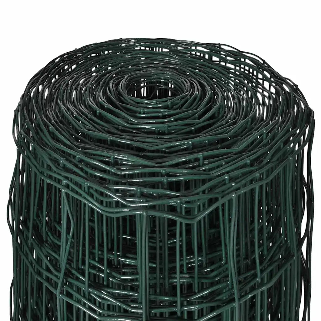 Recinzione Europea in Acciaio 25 x 1,5 m Verde