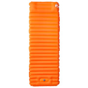 Materasso Campeggio Autogonfiabile Cuscini 1 Persona Arancio CFW1593524
