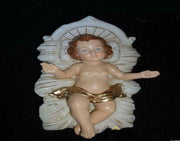 Statuetta statua Bambino gesu' in porcellana 20 x 15 cm