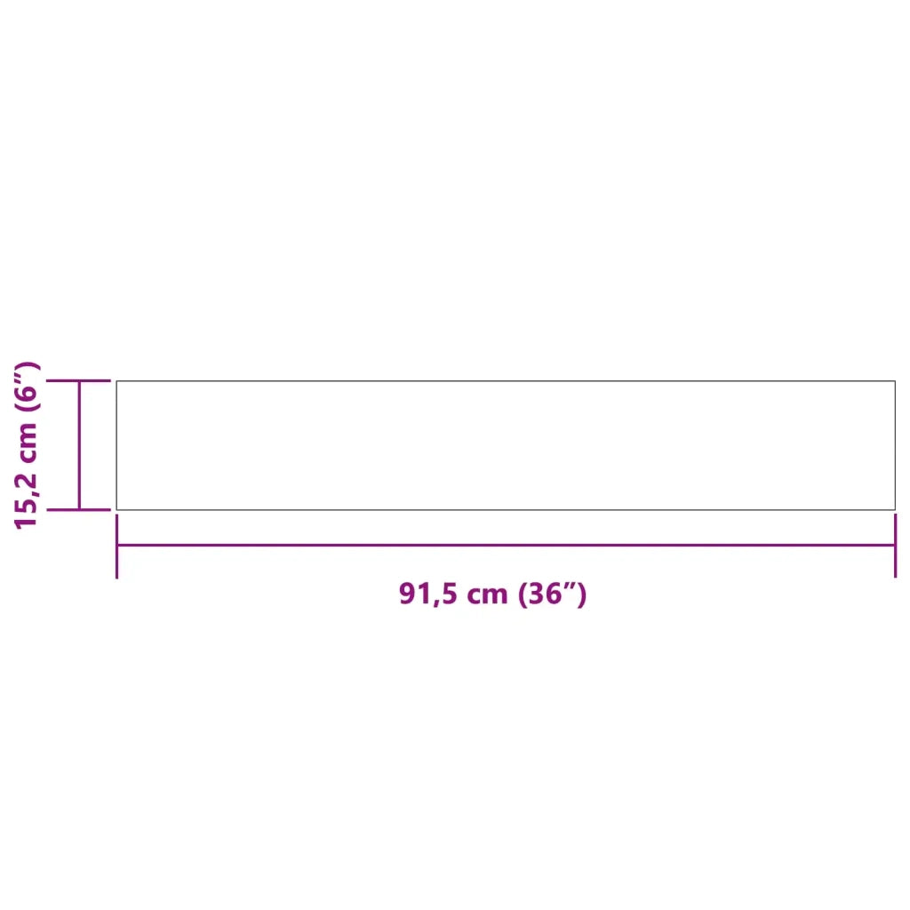Tavole per Pavimenti 5,02 m² 36 pcs PVC Legno grigio opaco 42046312
