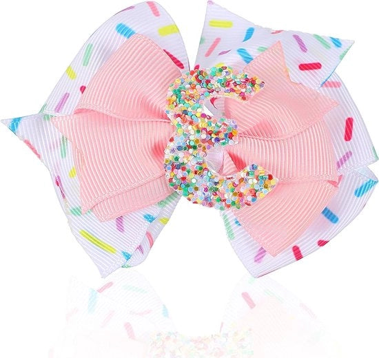 Accessori per capelli premium per bambine - Struttura per capelli con glitter - Modello 3