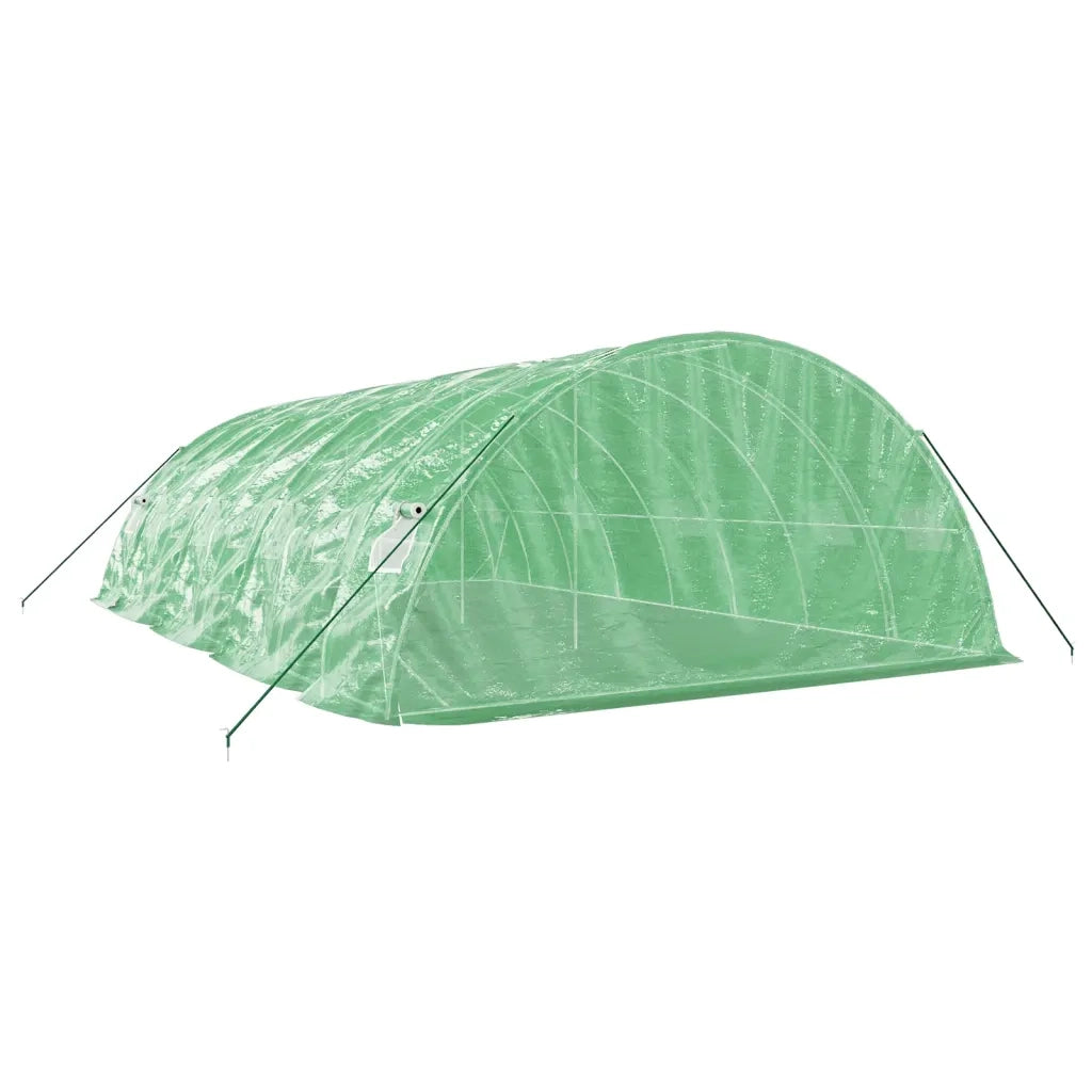 Serra con Telaio in Acciaio Verde 40 m² 8x5x2,3 m 3188085