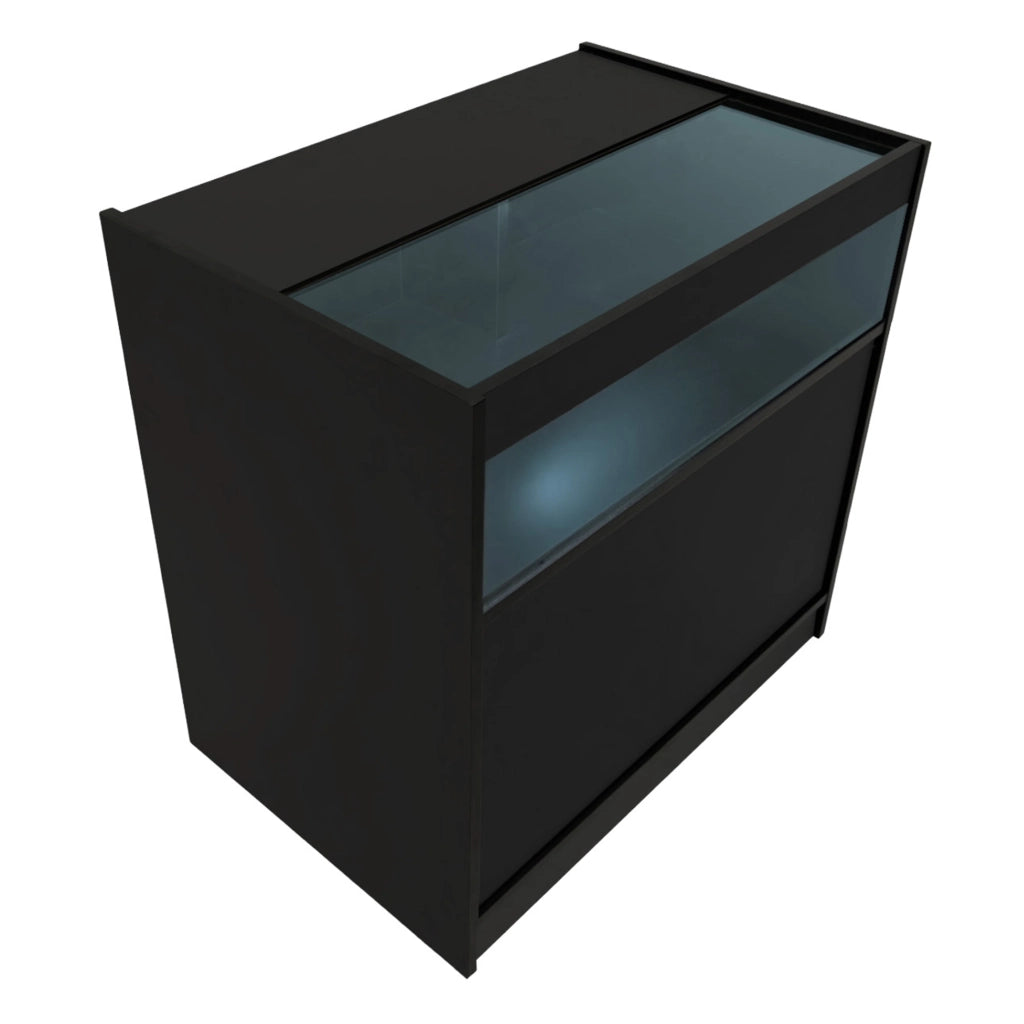Set Banconi Neri LED Sagittarius B900 LM60 TB60 Vetrina con Serratura