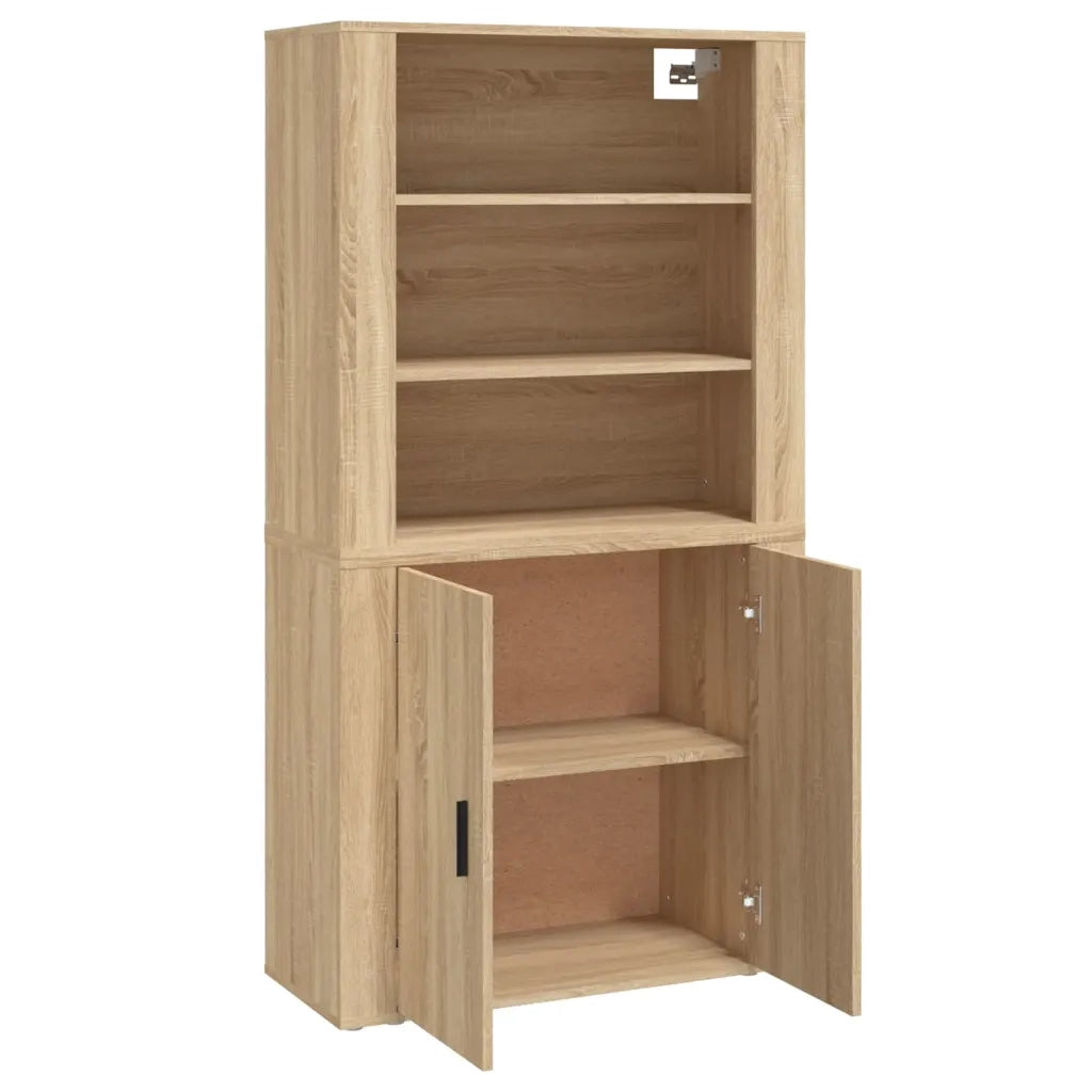 Credenza | Madia | Buffet da pranzo | Armadio da pranzo Rovere Sonoma in Legno Multistrato