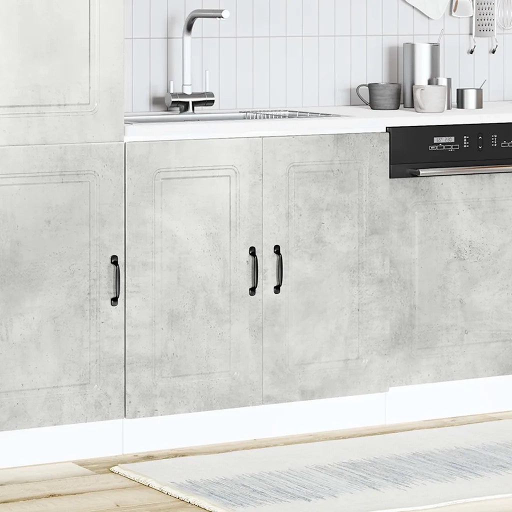 Mobile base lavello Kalmar Grigio Cemento 80x46x81,5 cm