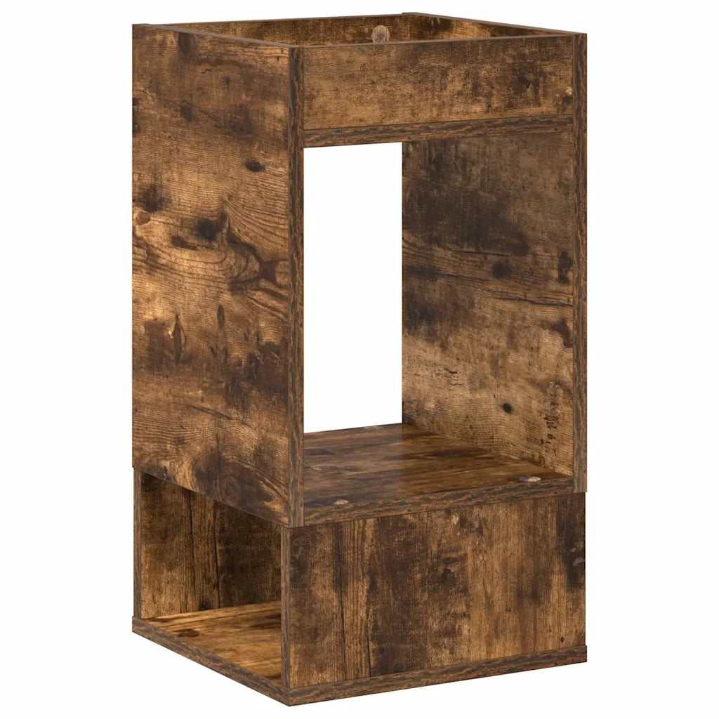 Tavolino Rovere fumé 30 x 30 x 56 cm Legno ingegnerizzato 890936