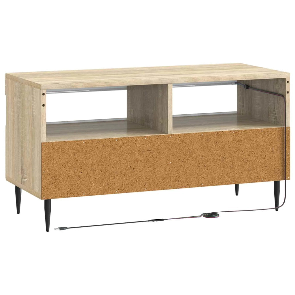 Mobile TV LED ZWOLLE Rovere Sonoma Legno ingegnerizzato 896557