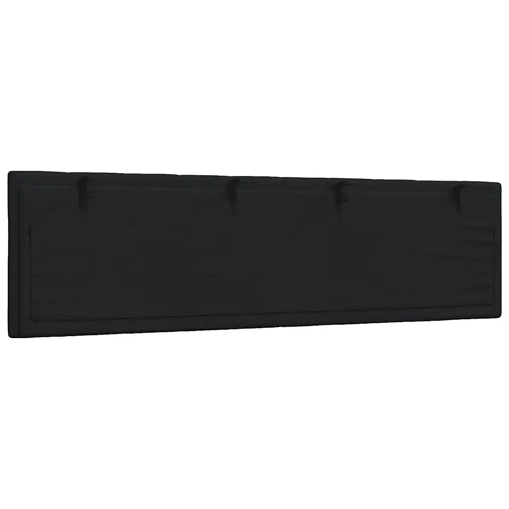 Cuscino Testiera Nero 180 cm in Tessuto