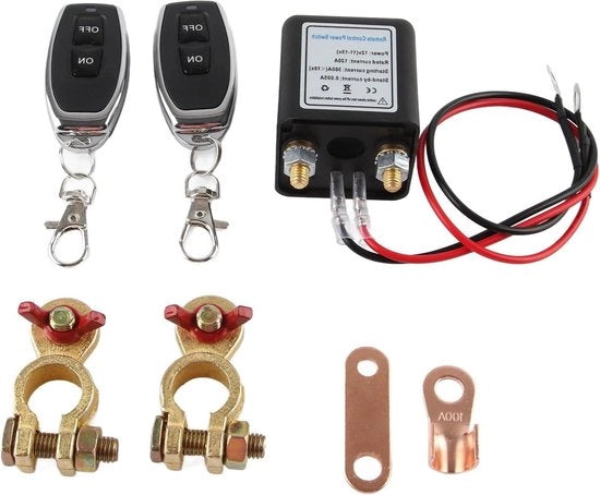Scollegamento Batteria Interruttore - Interruttore di Arresto - DC12V - Auto - Batteria - Aggiornato - 12V120A