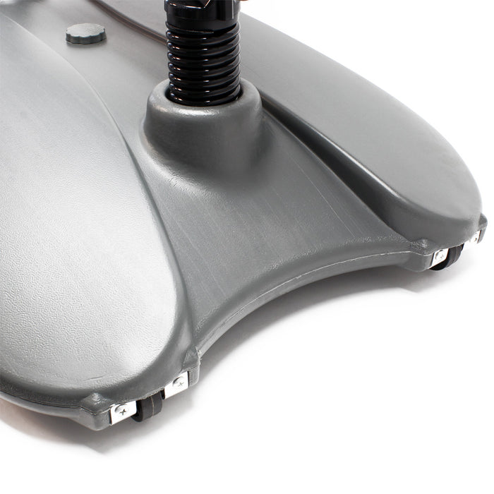 Cavalletto pubblicitario antivento bifacciale con serbatoio dell’acqua, Espositore pubblicità